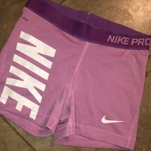 Purple Nike Pros